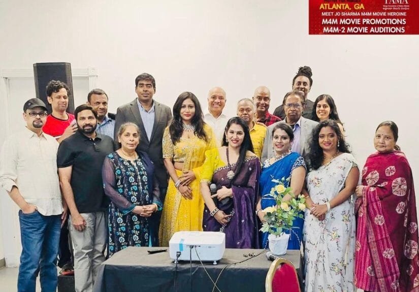 M4M Heroine Jo Sharma Graces Atlanta Ugadi Celebrations