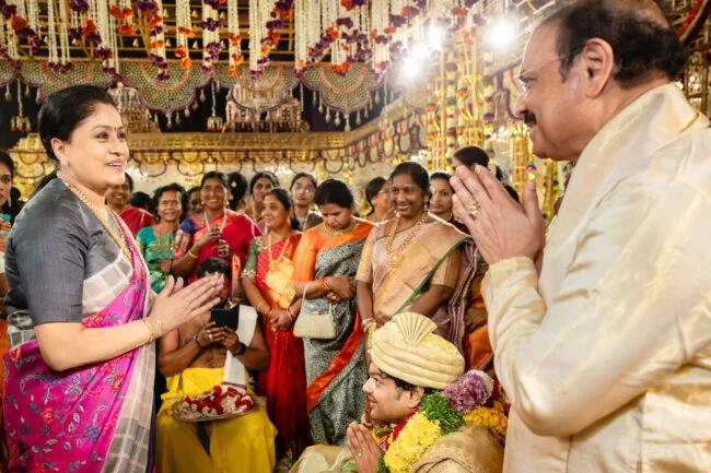 The Wedding of Film Financier Bangaru Babu's Son was a Grand Function