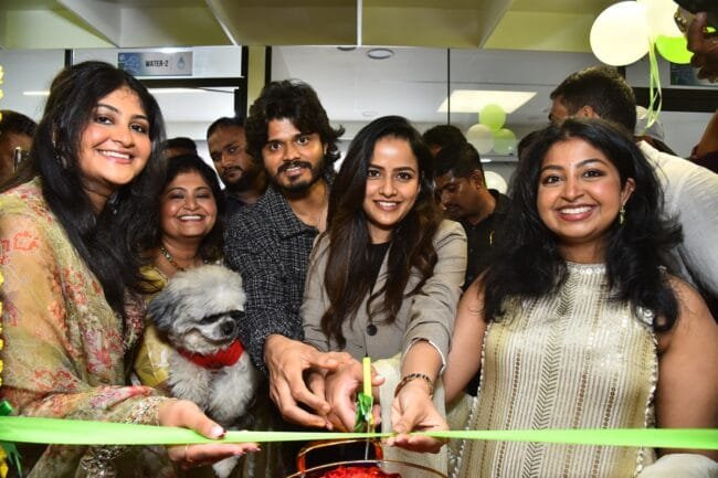 Celebs @ Oaks Multi-Specialty Pet Hospital launch at Kompally