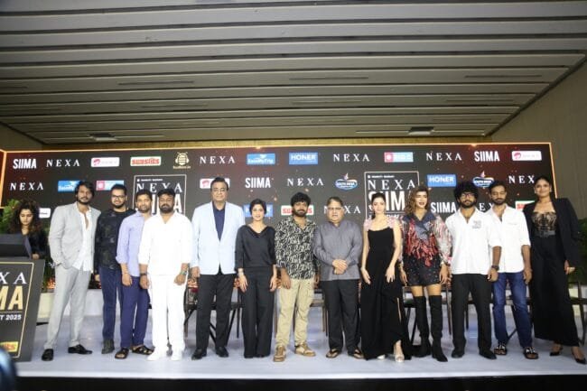 Celebs@ SIIMA Awards Press Meet