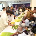 Chiru@ Ramcharan Birthday Celebrations