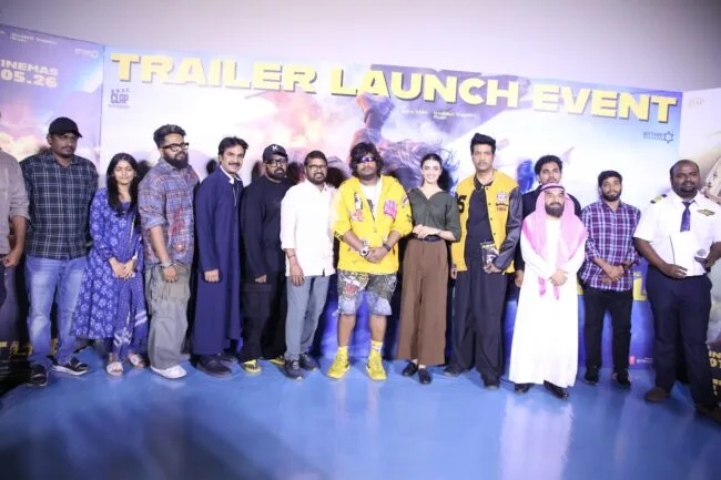 Jetlee Movie Trailer launch photos