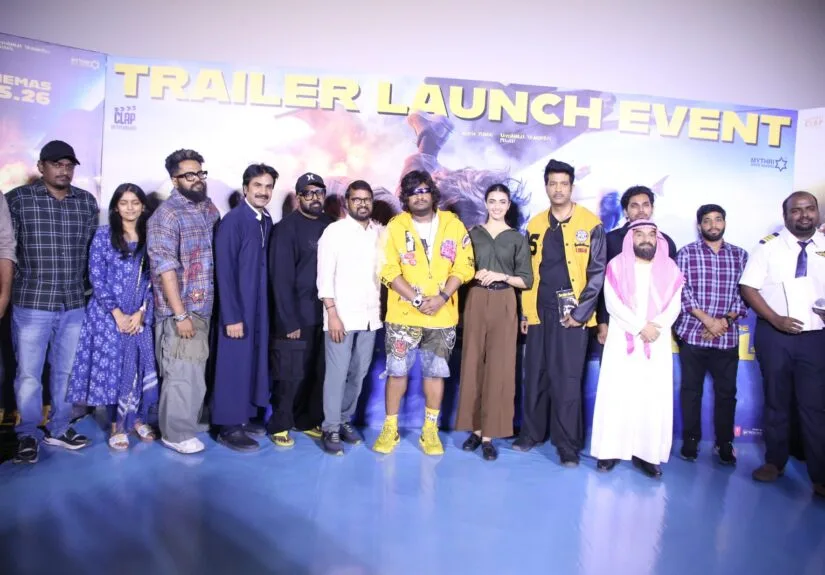 Jetlee Movie Trailer launch photos