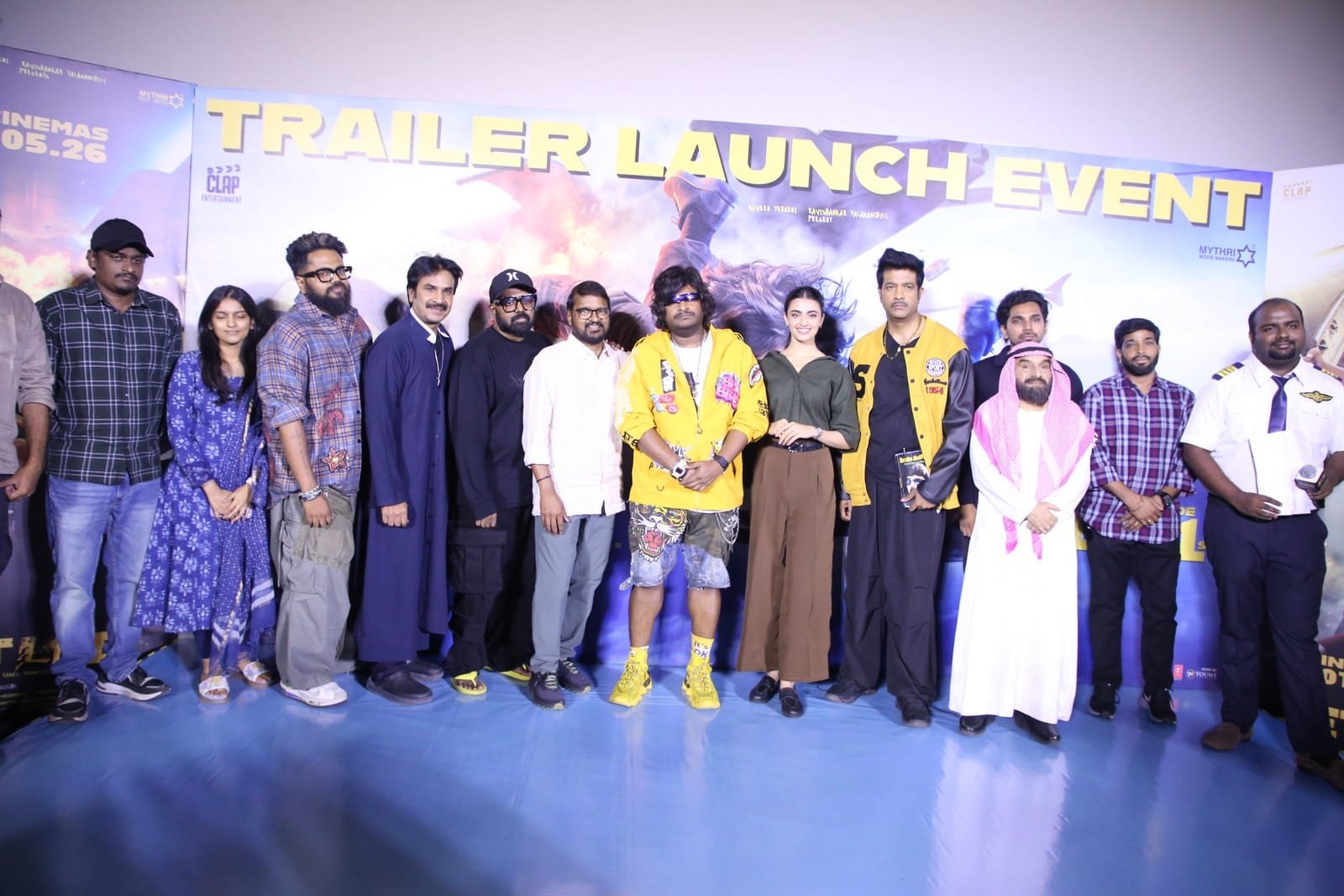 Jetlee Movie Trailer launch photos