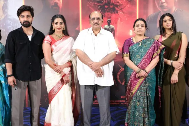 MS Raju's Agadha Movie Teaser launch Photos