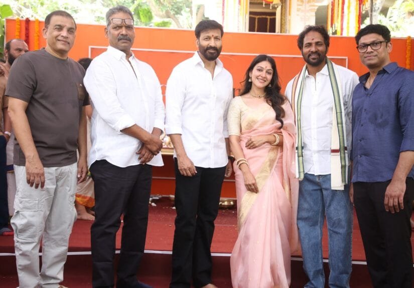 Celebs @ Gopichand #34 Movie Opening Photos