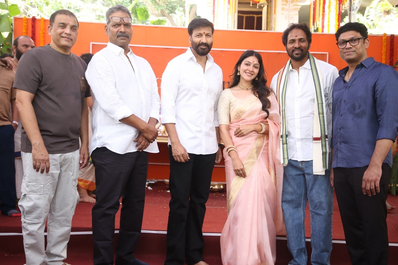 Celebs @ Gopichand #34 Movie Opening Photos