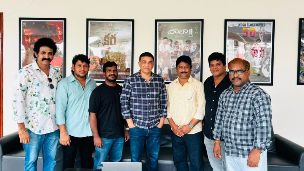 Star Producer Dil Raju Unveils the Teaser of Romantic Thriller film "Adhe Neevu Adhe Nenu"