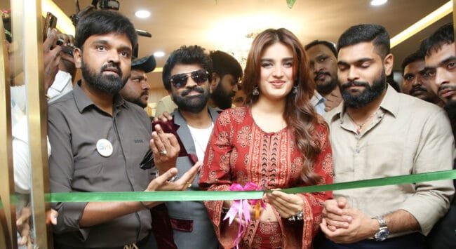 Nidhhi Agerwal Inaugurates Kolors 2.0 Wellness Centre in Kompally