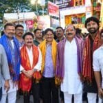 Vedavyas Movie Team Seeks Blessings at Khairatabad Maha Ganapathi