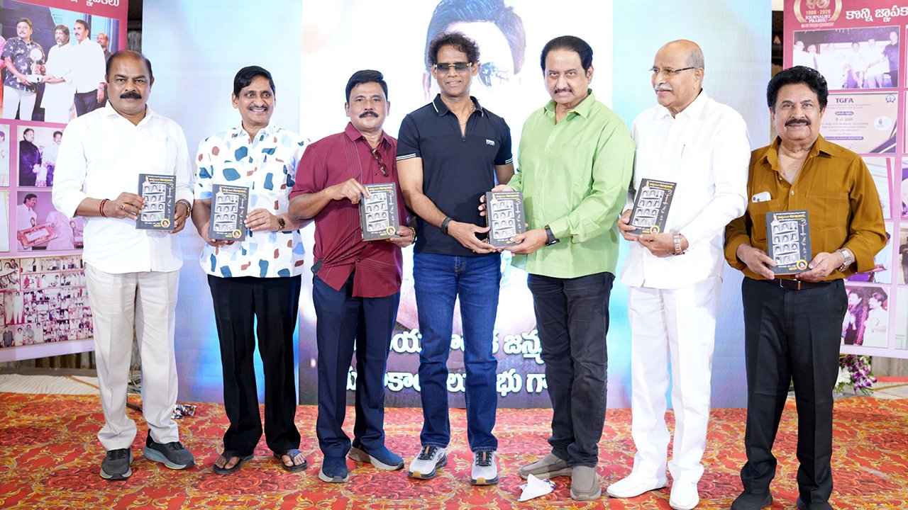 Journalist Prabhu Celebrates 40 Years in Film Journalism