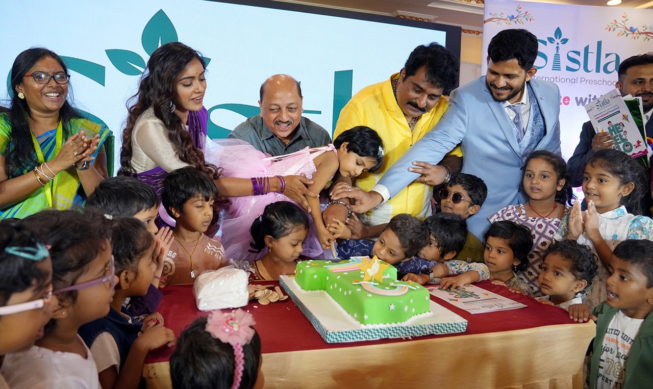 Sistla International Pre School Celebrates First Anniversary in Grand Style