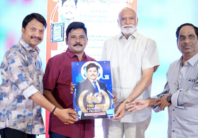 Journalist Prabhu Celebrates 40 Years in Film Journalism